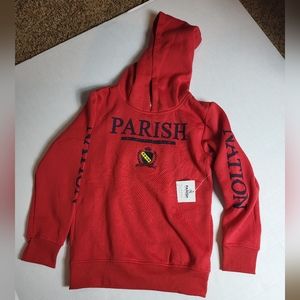 Parish Nation | Salsa Sleeve-Logo Luxe Hoodie Boys Size L (6)